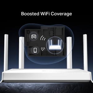 Router Wi-Fi 7 TP-Link Archer BE220W, Dual-Band 3570 Mbps, 5 Porturi Gigabit, Alb - Img 7