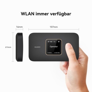 Router WiFi Mobil HUAWEI 4G Mobile WiFi 3, 3000 mAh, 32 dispozitive - Img 2