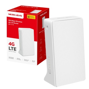 Router Wireless 4G MERCUSYS MB112-4G, 300Mbps, SIM Slot, Conexiune pentru 32 Dispozitive