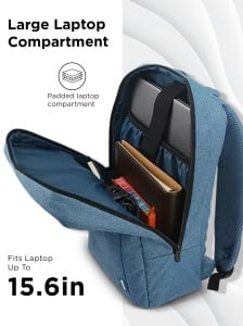 Rucsac Lenovo Casual B210 396 cm Albastru Rezistent la apa - Img 4