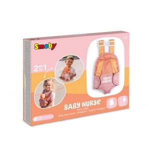 Rucsac pentru papusi Smoby Baby Nurse, 42 cm, 2 pozitii de purtare, ajustabil - Img 4