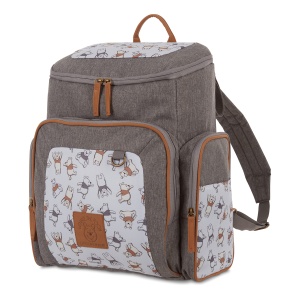 Rucsac pentru scutece Disney Winnie Puuh, 40.6 cm, design modern, capacitate mare - Img 6