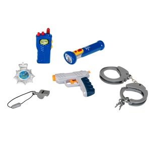 Rucsac Politie Theo Klein 8802 cu Accesorii, 28x25x8.5 cm, pentru Copii de la 3 Ani - Img 4
