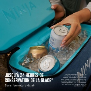 Rucsac racitor Ninja FrostVault Go, 23 litri, marinealbu, pentru 36 doze - Img 5