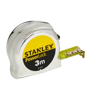 Ruleta Stanley Micro Powerlock, 3 m, 19 mm, compacta, profesionala - Img 2
