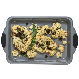 Russell Hobbs Backblech 40 cm Brater cu suprafata antiaderenta manere din silicon BPAPFOA-free - Img 5