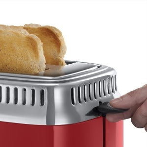 Russell Hobbs Retro Toaster 21680-56 Rosu 1300W Functie Lift and Look - Img 5