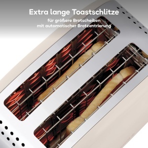 Russell Hobbs Toaster Colours Plus 26930-56 Jasmine 6 trepte rumenire functii multiple - Img 4