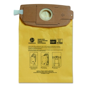 Sac de aspirator Hoover Commercial AH10273 HushTone, filtrare alergeni, pachet de 10