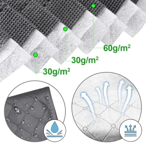 Sac de depozitare VOUNOT cu pompa, set 4 bucati, capacitate mare - Img 3