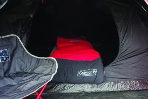 Sac de dormit Coleman Festival Single, rosu-gri, 225 x 80 cm, 2.2 kg - Img 3