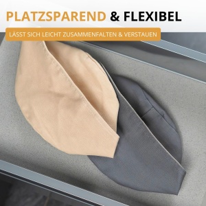 Sac de Paine Westmark Oval, 25 x 18 cm, Culoare Hellbeige, Material Bumbac si Poliester - Img 6