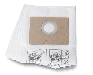 Sac filtrant vlies Fein 31345061010, 25 litri, set 5 bucati, compatibil aspirator Dustex 25L