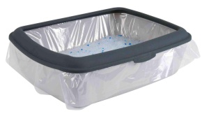 Sac pentru litiera TRIXIE SimplenClean XL, 10 bucati, rezistent si igienic - Img 2
