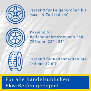 Sac pentru transport si depozitare anvelope Goodyear, 4 bucati, 600D, negru - Img 8
