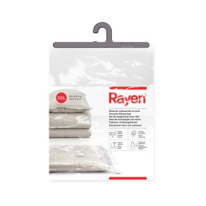 Sac Vacuum Rayen XXL 90 x 130 cm, Transparent, Protectie pentru Haine - Img 7
