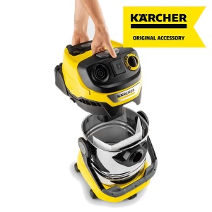 Saci de filtrare netesute originale Karcher KFI 487: 4 bucati, 2 straturi, extrem de rezistente la rupere si robuste, se potrivesc perfect pentru aspiratoarele umede/uscate Karcher - Img 4