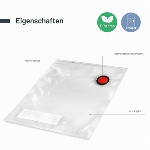 Sacii de vidat Lacor 69696, 10 buc, BPA-free, 26 x 35 cm - Img 3