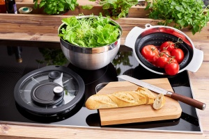 Salatiera ROSLE cu Kurbel, inox 1810, 24 cm, 5.4 litri - Img 5