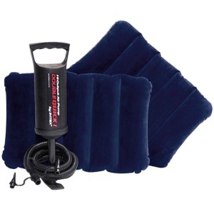 Saltea aer Intex 64765, 2 persoane, 203 x 152 x 25 cm, cu 2 perne - Img 5