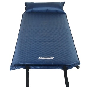 Saltea Camping Auto-umflabila Coleman cu Perna, 193x63.5x6.3 cm, Albastra - Img 2