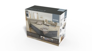 Saltea cu aer Intex Queen Premaire II, 152x203 cm, pompa digitala, 272 kg - Img 2