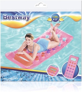 Saltea gonflabila Bestway Fashion Lounge 188 x 71 cm, 90 kg, cu fereastra - Img 3