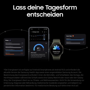 Samsung Galaxy Watch7 Smartwatch, ceas de fitness, tracker de fitness si tracker de activitate, 40 mm, Bluetooth, crema, incl. 36 luni garantie producator - Img 4