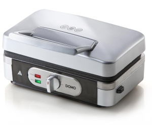 Sandwich Maker DOMO 3-in-1 DO9136C cu Placi Interchangeabile, Antiaderente
