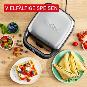 Sandwich Maker Tefal Snack Collection Precision, 3 Programe - Img 2