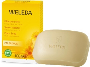 Sapun vegetal Weleda Calendula 100 g pentru piele sensibila, vegan