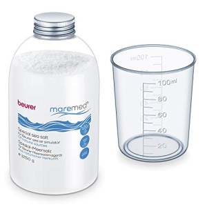 Sare de mare speciala Beurer 1250 g pentru utilizare cu aparatul de aer conditionat marin MK 500, peste 65 de oligoelemente, inclusiv cana de masurare pentru o mai buna dozare - Img 5