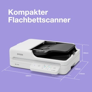 Scanner documente Epson Workforce DS-1760WN, A4, ADF, Wi-Fi - Img 2