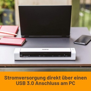 Scanner mobil Brother DS-740, A4, USB 3.0, duplex - Img 7