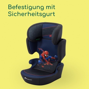 Scaun auto Bebeconfort Marvel RoadSafe i-Size, 3.5-12 ani, design Spider-Man, usor si pliabil - Img 4