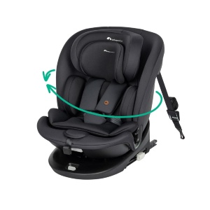 Scaun auto Bebeconfort RevolveFix 360 i-Size, 0-12 ani, 40-150cm, negru