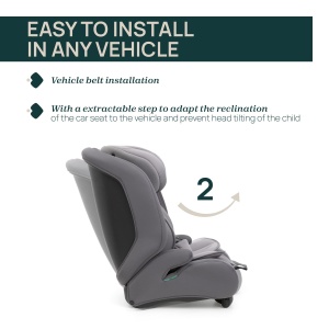 Scaun auto Chicco Gro Up i-Size, 15 luni - 12 ani, 76-150 cm, 5 kg, cu Isofix - Img 4