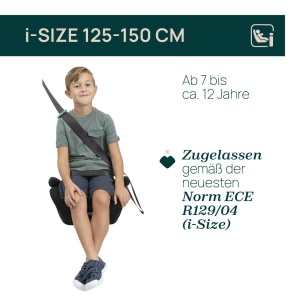 Scaun auto Chicco Quasar i-Size, pentru copii 7-12 ani, 126-150 cm, Negru - Img 2