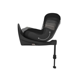 Scaun auto copii CYBEX Sirona S2 i-Size Moon Black 360deg rotativ - Img 6