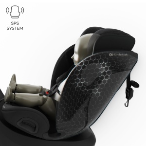 Scaun auto copii Kinderkraft I-GROW 2 PRO, 0-36 kg, rotire 360 grade, Isofix, Negru - Img 8