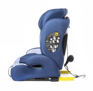 Scaun auto copii Tataway Disney Mickey Mouse, ISOFIX, 76-150 cm, Albastru - Img 3