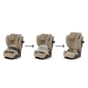 Scaun auto CYBEX Gold Pallas G3 i-Size Plus, Almond Beige, 2-in-1 - Img 5
