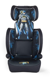 Scaun auto DC Comics Batman cu o inaltime de 100 pana la 150 cm cu grafica a supereroului Batman pe fundal negru si albastru - Img 3
