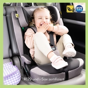 Scaun auto Graco Energi i-Size R129, 76-150 cm, Meteor, cu ISOFIX - Img 5