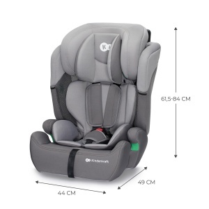 Scaun auto Kinderkraft COMFORT UP i-Size, 76-150 cm, Gri - Img 9