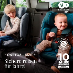 Scaun auto Kinderkraft ONETO3 i-Size 76-150 cm, 9-36 kg, Negru - Img 2
