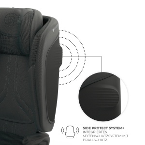 Scaun auto Kinderkraft UNITY 2 i-Size Negru Reglabil pentru copii 35-12 ani - Img 6