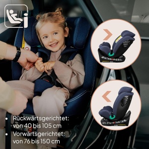 Scaun auto Lionelo Bastiaan i-Size 360, pentru copii 40-150 cm, cu ISOFIX - Img 5