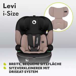 Scaun auto Lionelo Levi i-Size, 9-36 kg, 15 luni - 12 ani, cu suport pentru cap din memory foam - Img 6