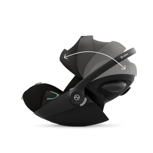Scaun auto pentru bebelusi CYBEX Gold Cloud G3 Plus, Moon Black, 0-13 kg - Img 9